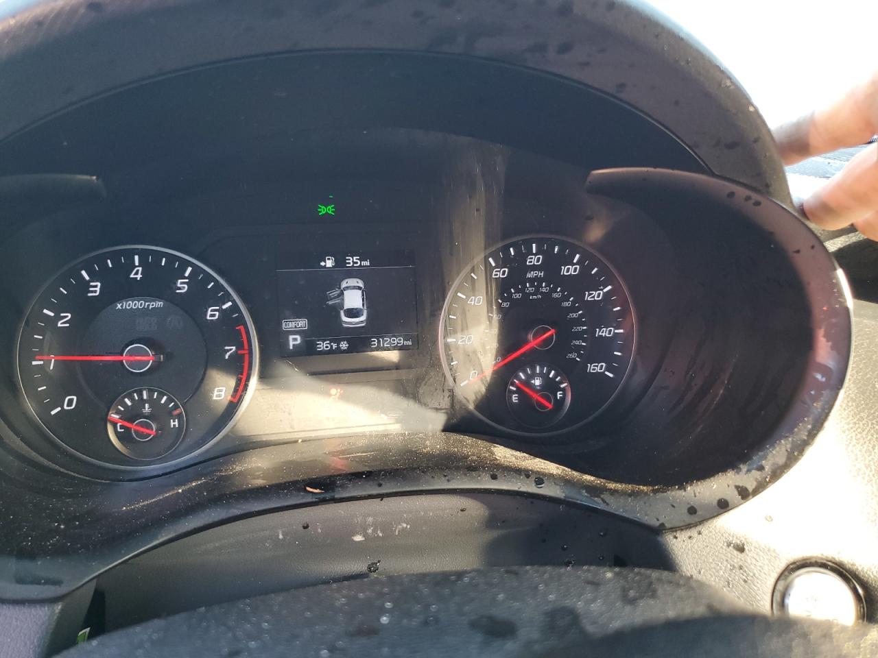 2019 KIA Stinger VIN KNAE15LA1K6068292 Copart auction photo, side damage thumbnail 9