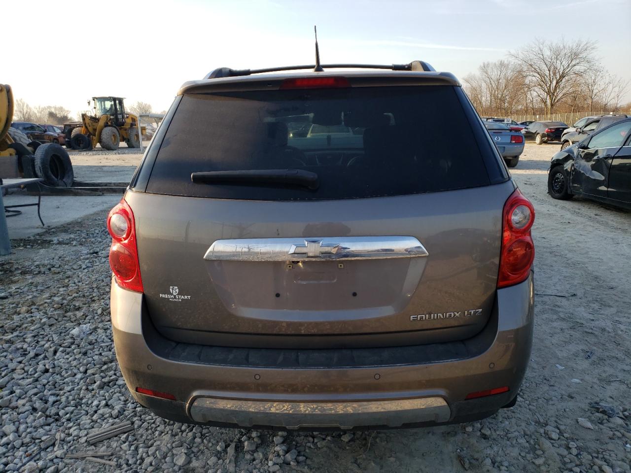 2011 Chevrolet Equinox VIN 2CNALFEC1B6392820 Copart auction photo, front end / side damage thumbnail 6