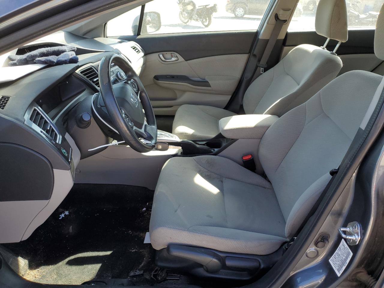 2013 Honda Civic VIN 19XFB2F51DE059722 Copart auction photo, front end damage thumbnail 7