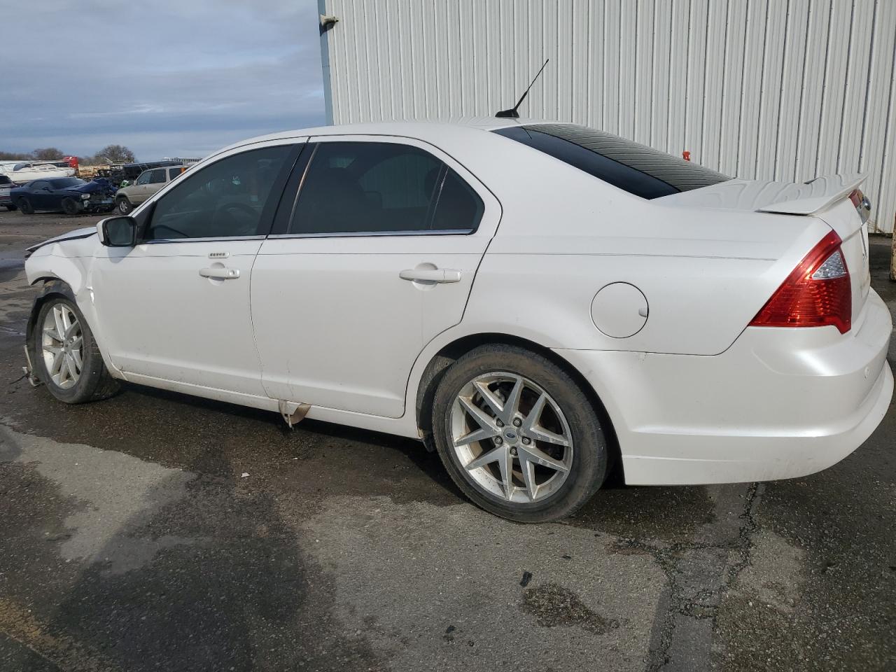 2011 Ford Fusion VIN 3FAHP0JGXBR242216 Copart auction photo, front end / undercarriage damage thumbnail 2