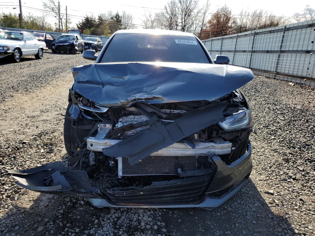 2015 Audi RS4 VIN WAUBGAFLXFA047726 Copart auction photo, front end damage thumbnail 5