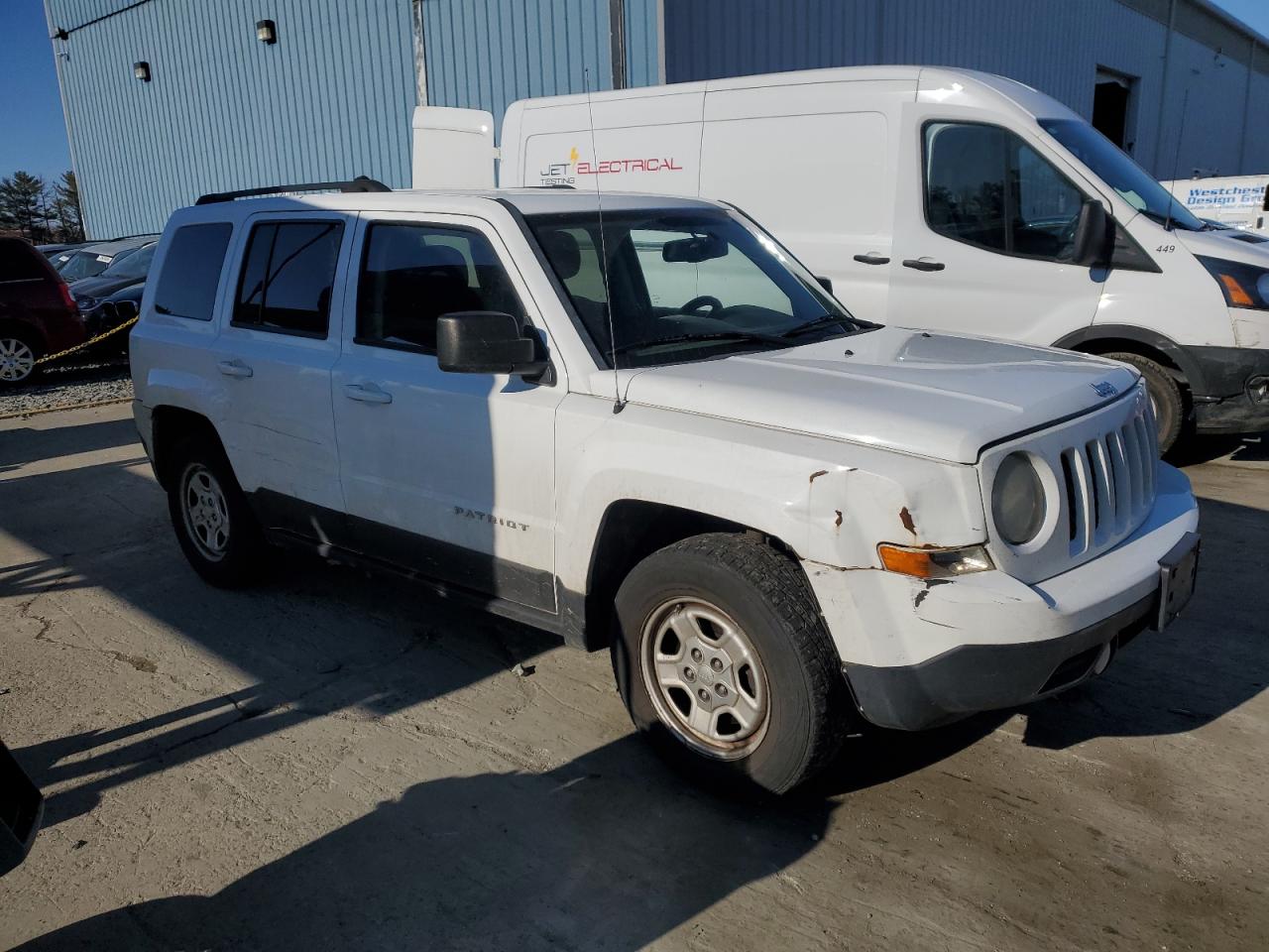 2012 Jeep Liberty (Patriot) VIN 1C4NJPBA6CD652202 Copart auction photo, side damage thumbnail 4