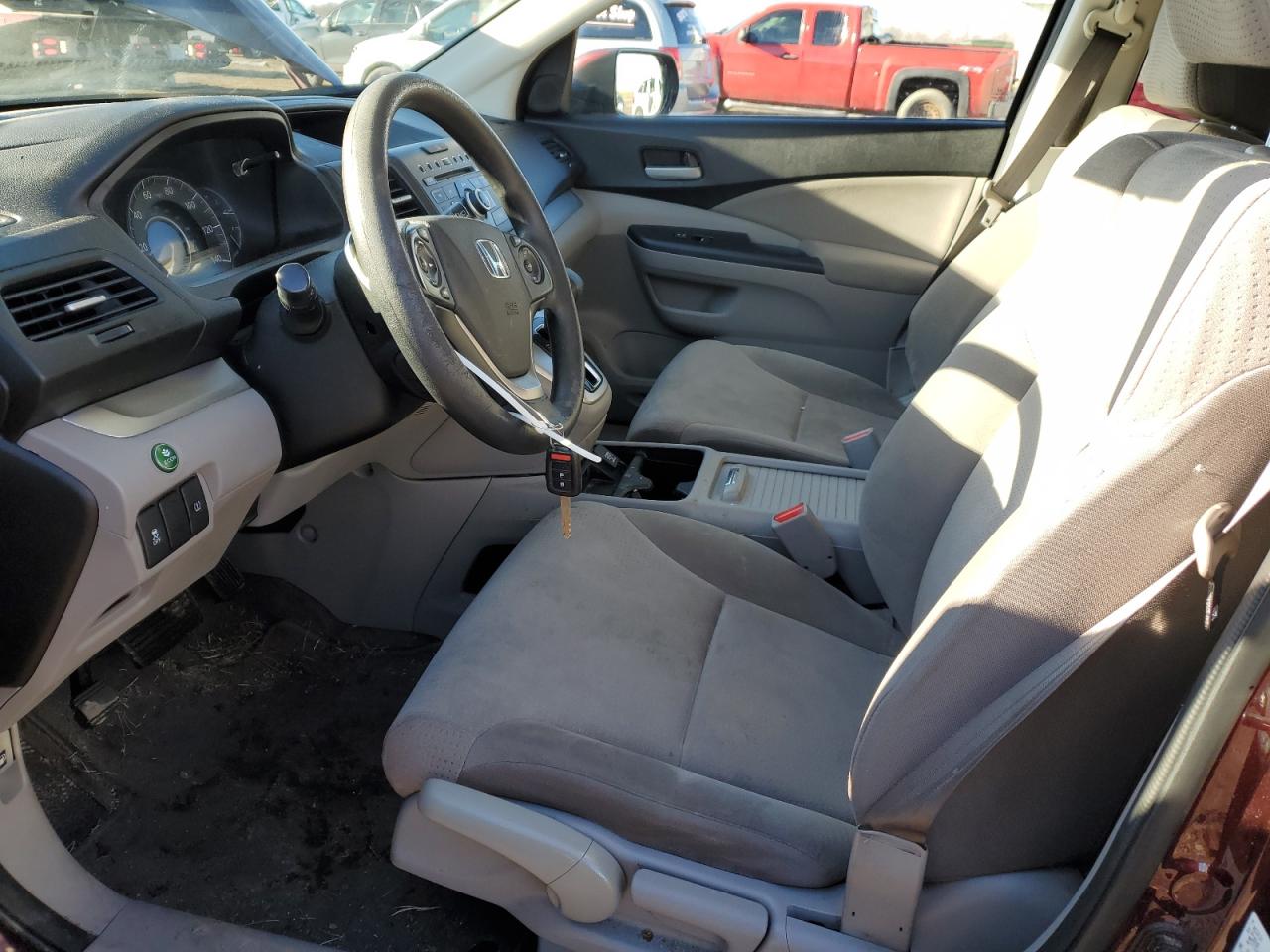 2014 Honda CR-V VIN 5J6RM4H53EL062625 Copart auction photo, front end damage thumbnail 7