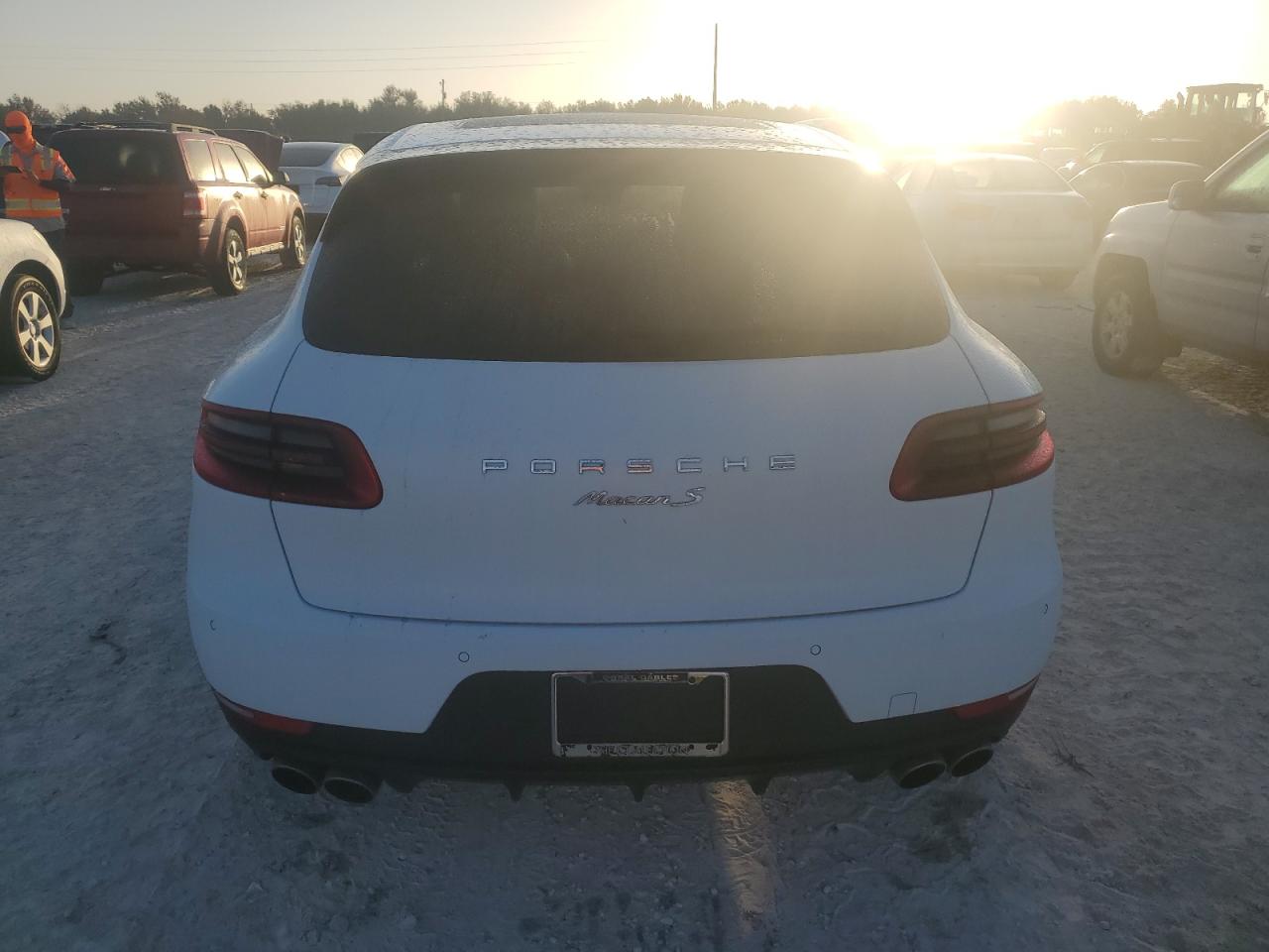 2015 Porsche Macan VIN WP1AB2A57FLB42503 Copart auction photo, water/flood damage thumbnail 6