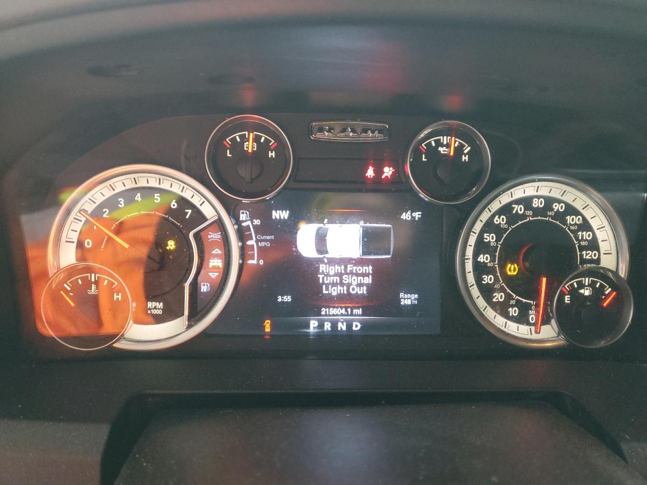2016 RAM 1500 VIN 1C6RR7LGXGS378699 Copart auction photo, front end / undercarriage damage thumbnail 9