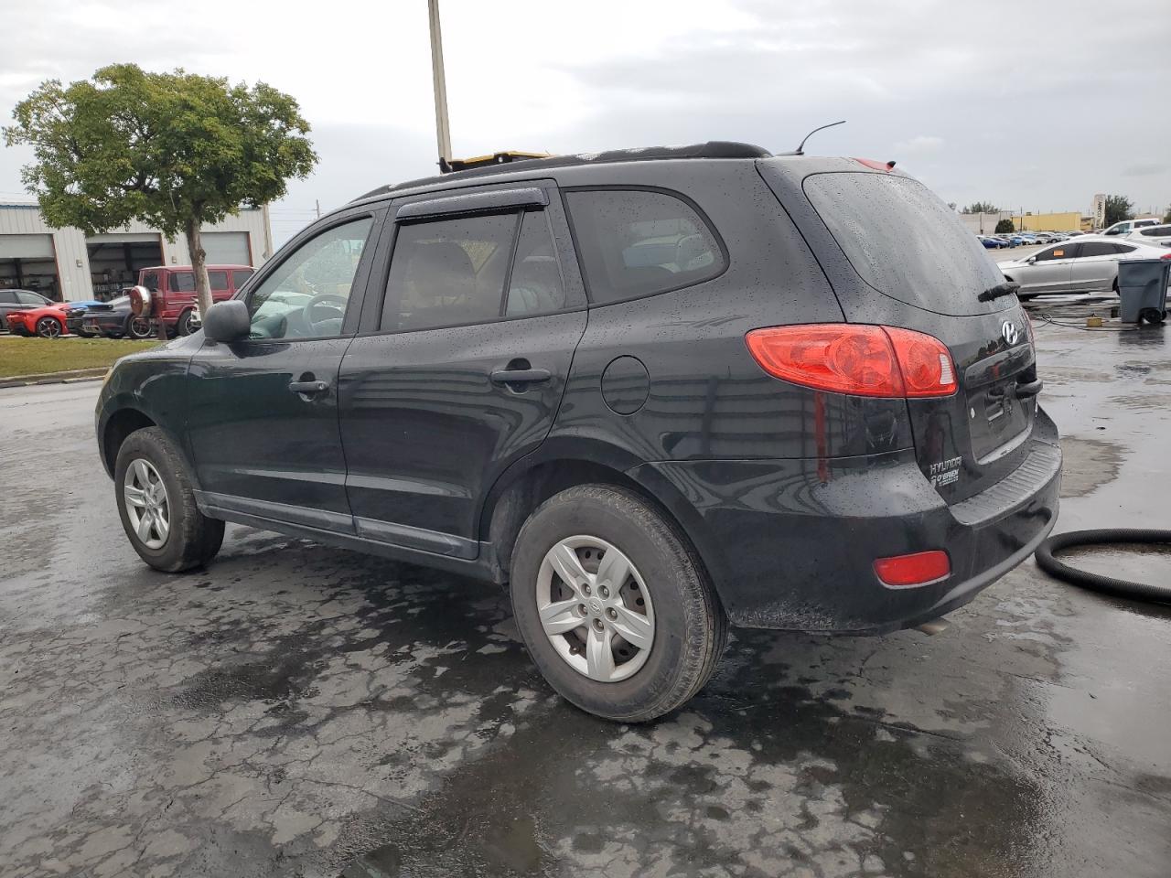 2009 Hyundai Santa Fe VIN 5NMSG13D39H298212 Copart auction photo, front end damage thumbnail 2