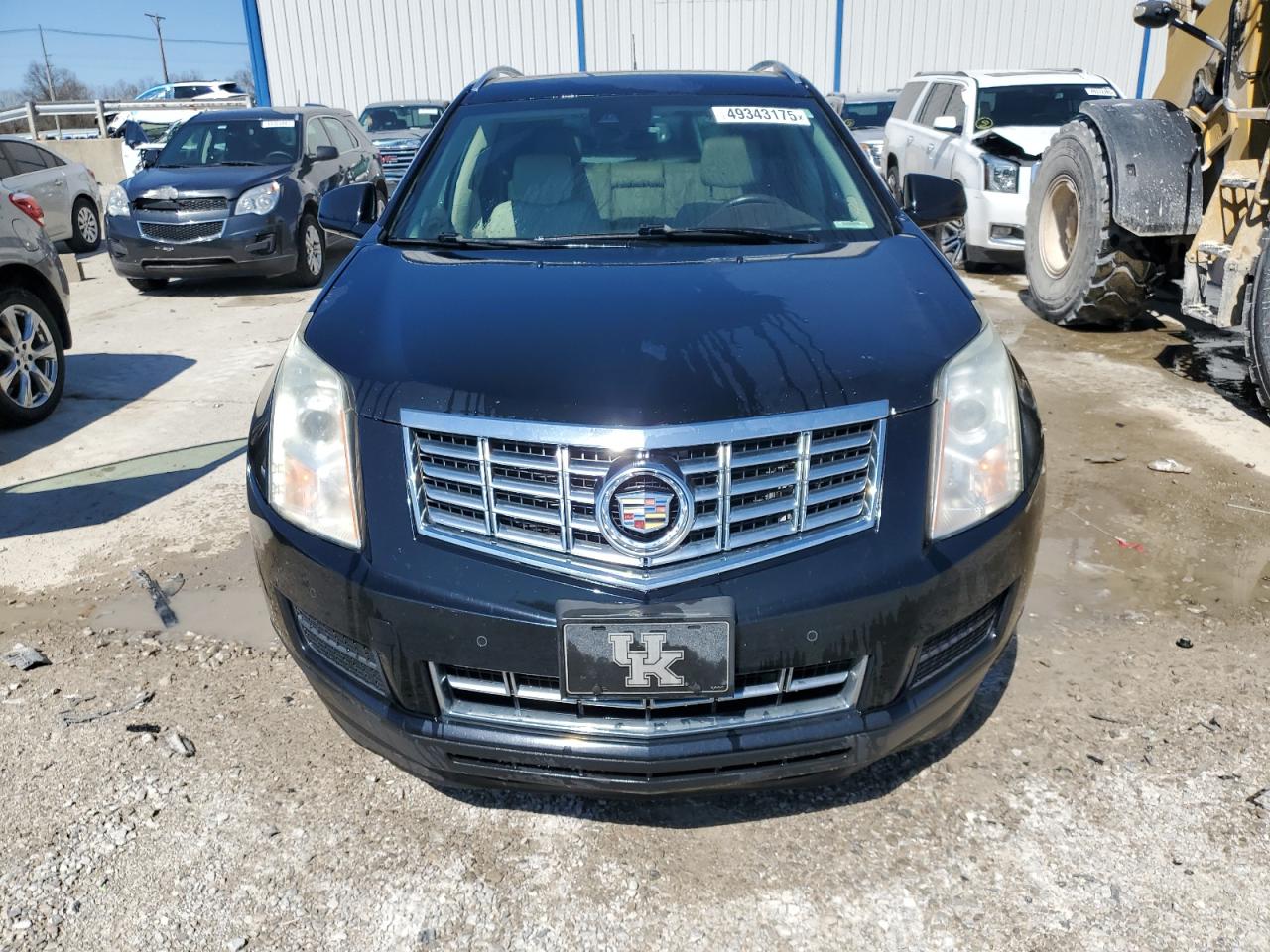 2014 Cadillac SRX VIN 3GYFNBE32ES663140 Copart auction photo, side damage thumbnail 5