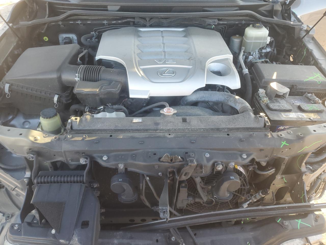 2018 Lexus LX VIN JTJHY7AX4J4260540 Copart auction photo, front end / minor dent/scratches damage thumbnail 12
