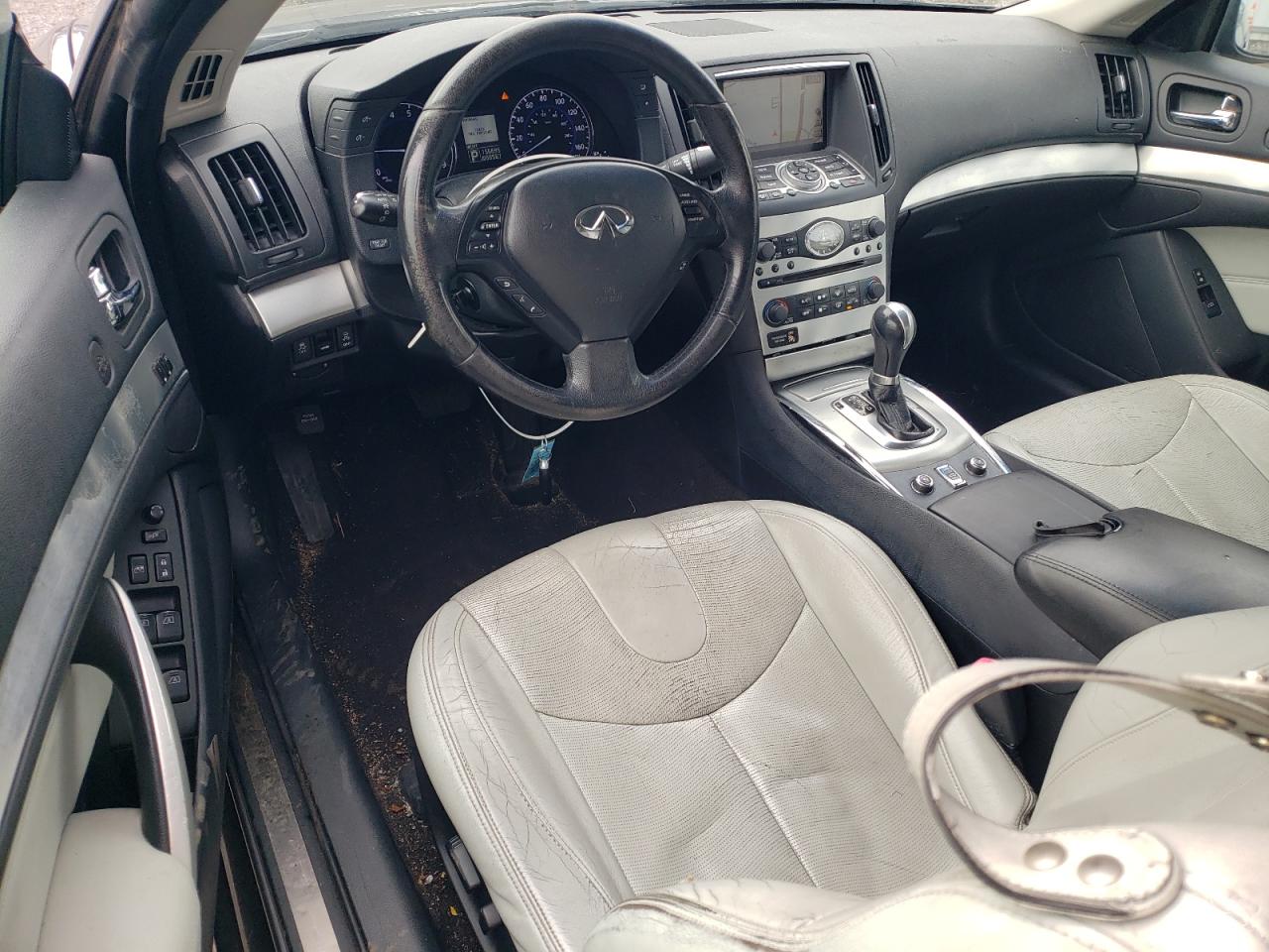 2011 Infiniti G VIN JN1CV6FE8BM951596 Copart auction photo, rear end / minor dent/scratches damage thumbnail 8