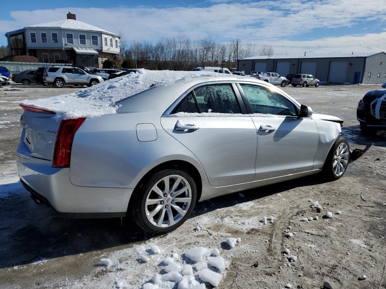 2017 Cadillac ATS VIN 1G6AH5RX4H0116438 Copart auction photo, front end damage thumbnail 3