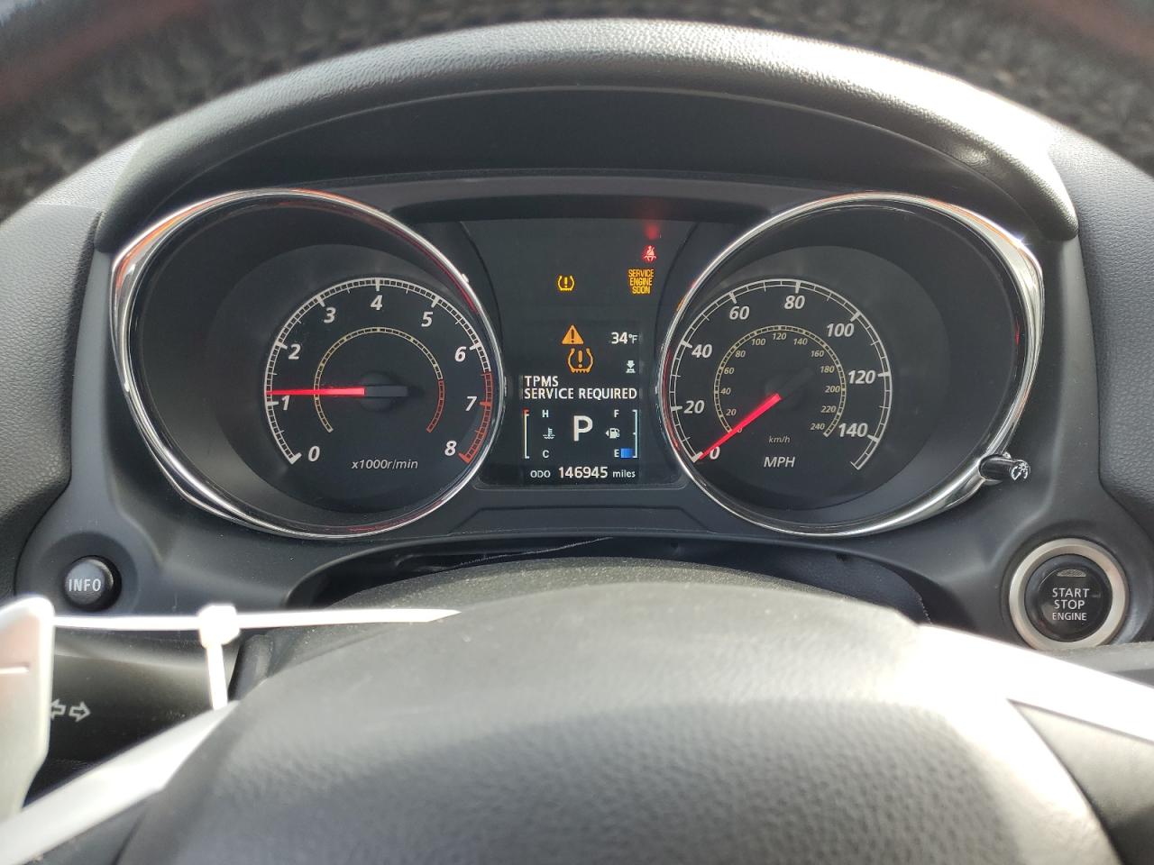 2014 Mitsubishi Outlander VIN 4A4AP4AU2EE003154 Copart auction photo, side / hail damage thumbnail 9