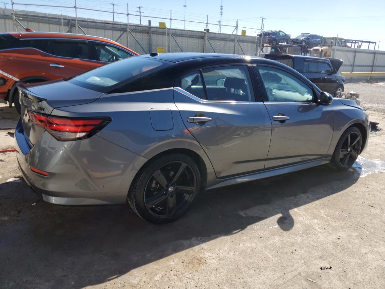 2022 Nissan Sentra VIN 3N1AB8DV3NY253204 Copart auction photo, front end damage thumbnail 3