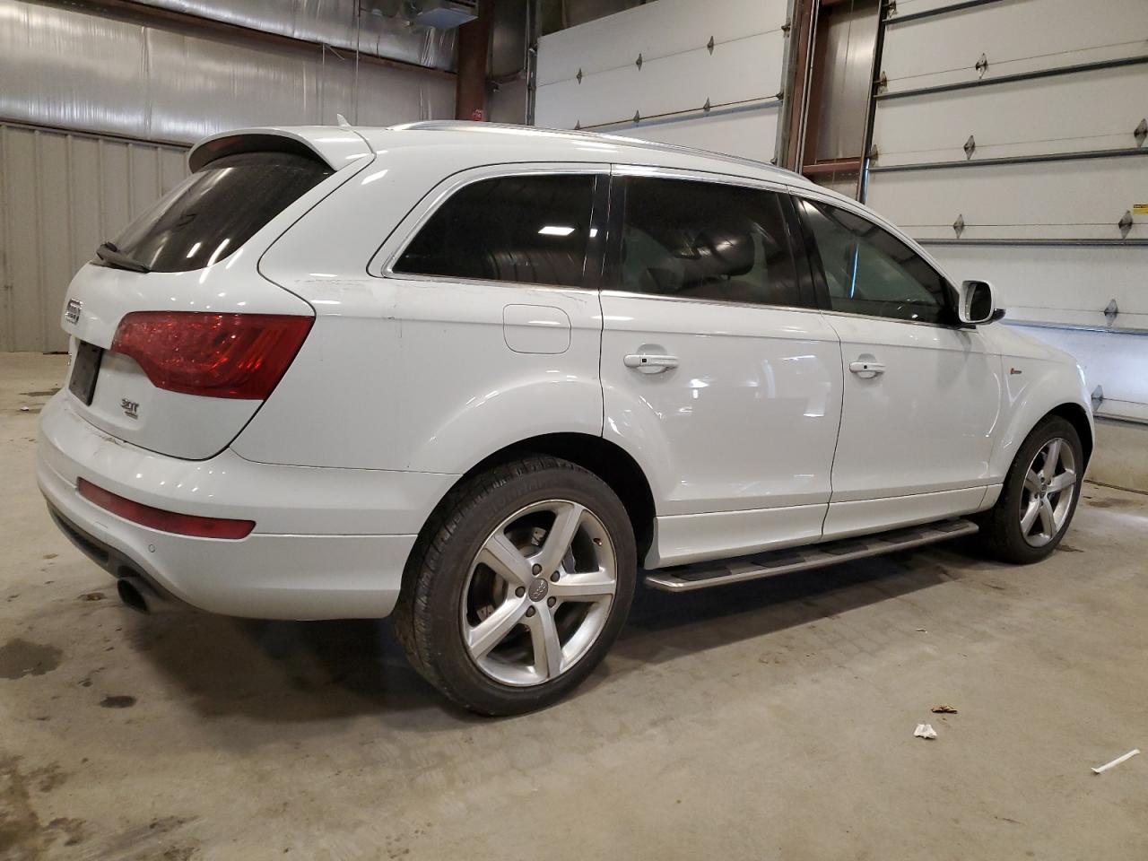2014 Audi Q7 VIN WA1DGBFE7ED002530 Copart auction photo, front end damage thumbnail 3