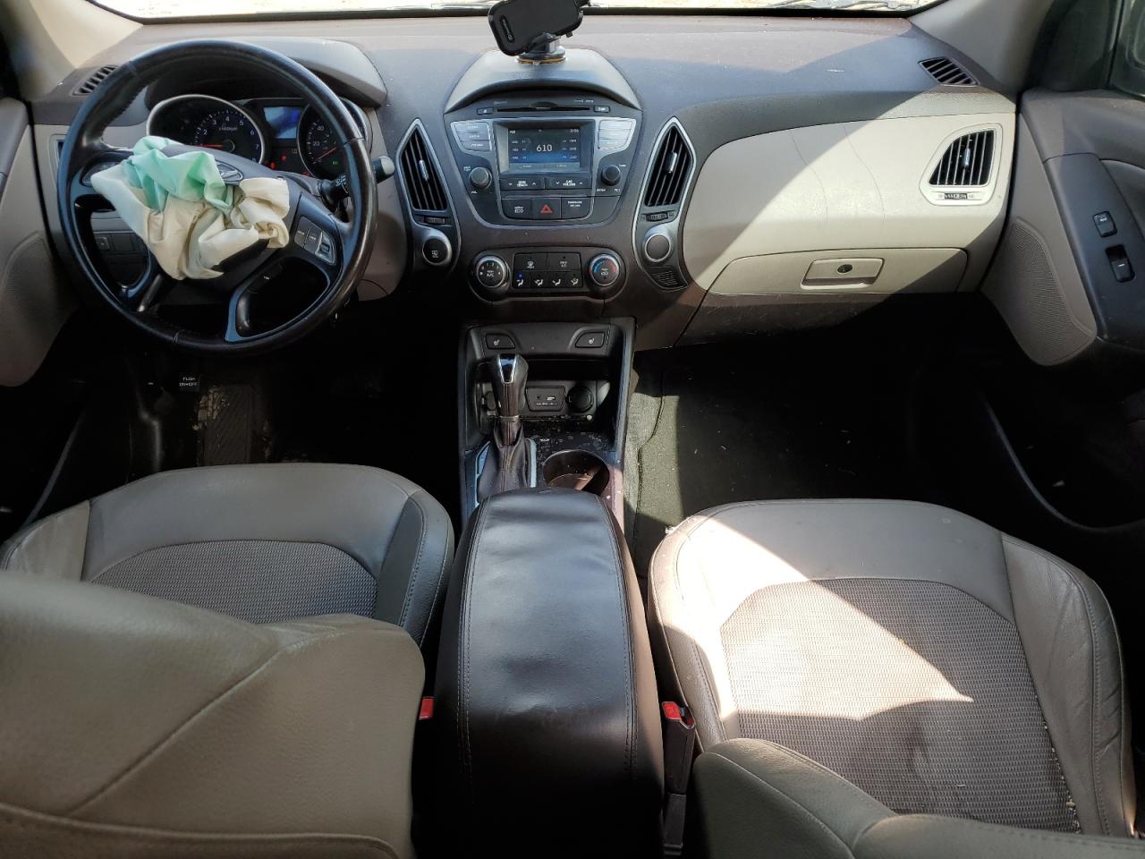 2015 Hyundai Tucson VIN KM8JU3AG2FU047985 Copart auction photo, front end / minor dent/scratches damage thumbnail 8