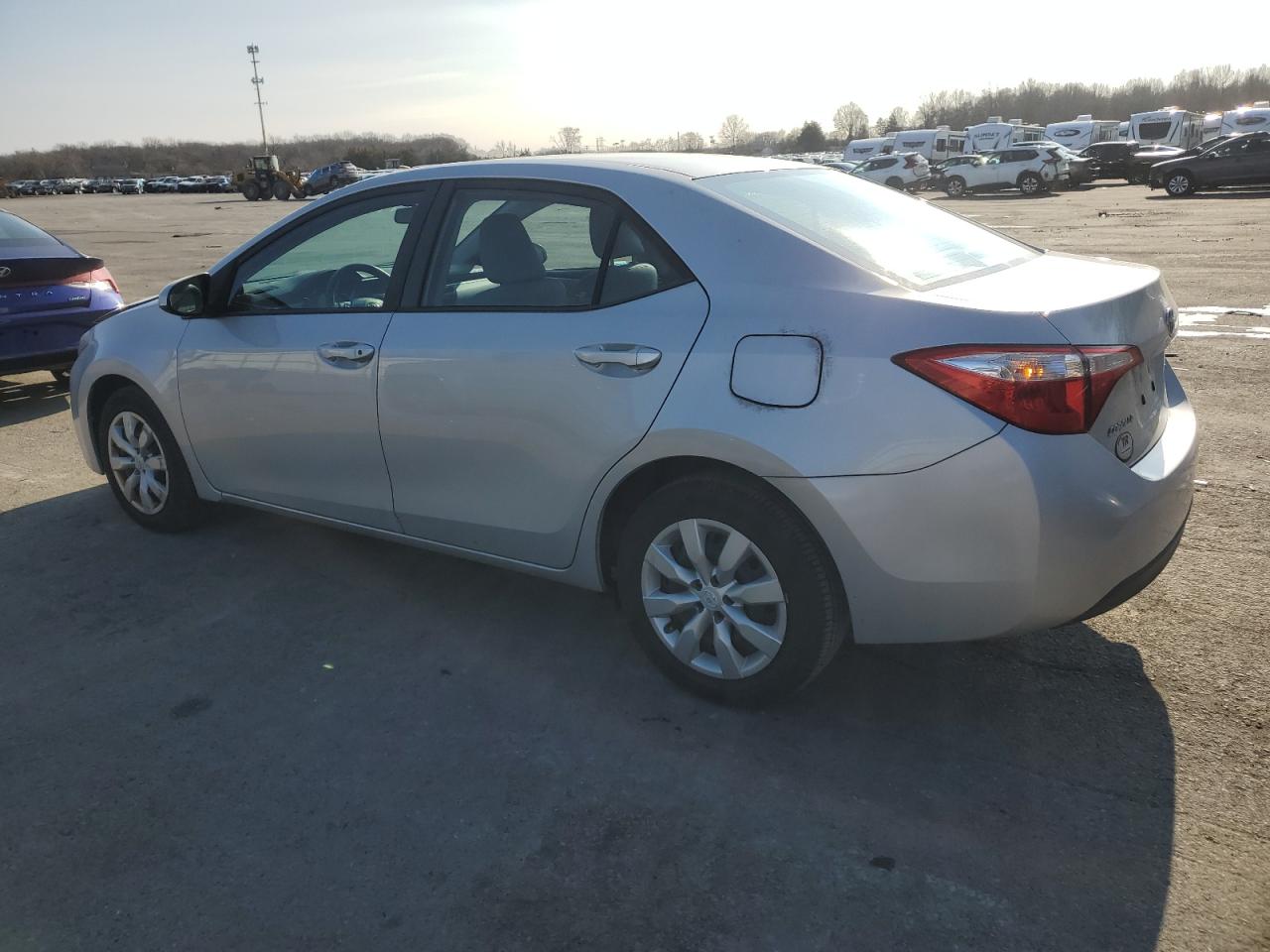 2014 Toyota Corolla VIN 2T1BURHE6EC198856 Copart auction photo, front end damage thumbnail 2