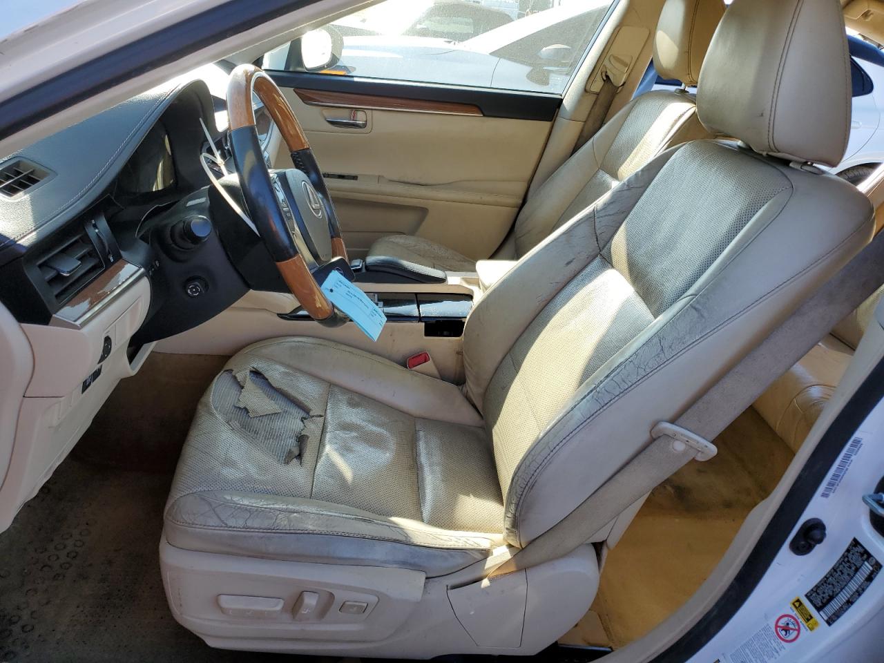 2014 Lexus ES VIN JTHBW1GG9E2051491 Copart auction photo, front end damage thumbnail 7