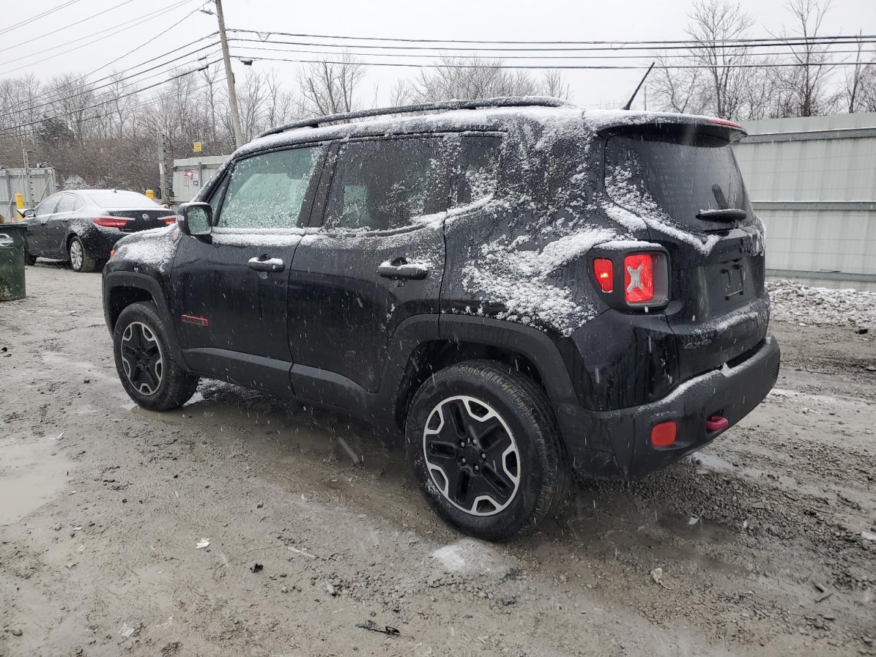 2017 Jeep Renegade VIN ZACCJBCB3HPG60722 Copart auction photo, front end damage thumbnail 2