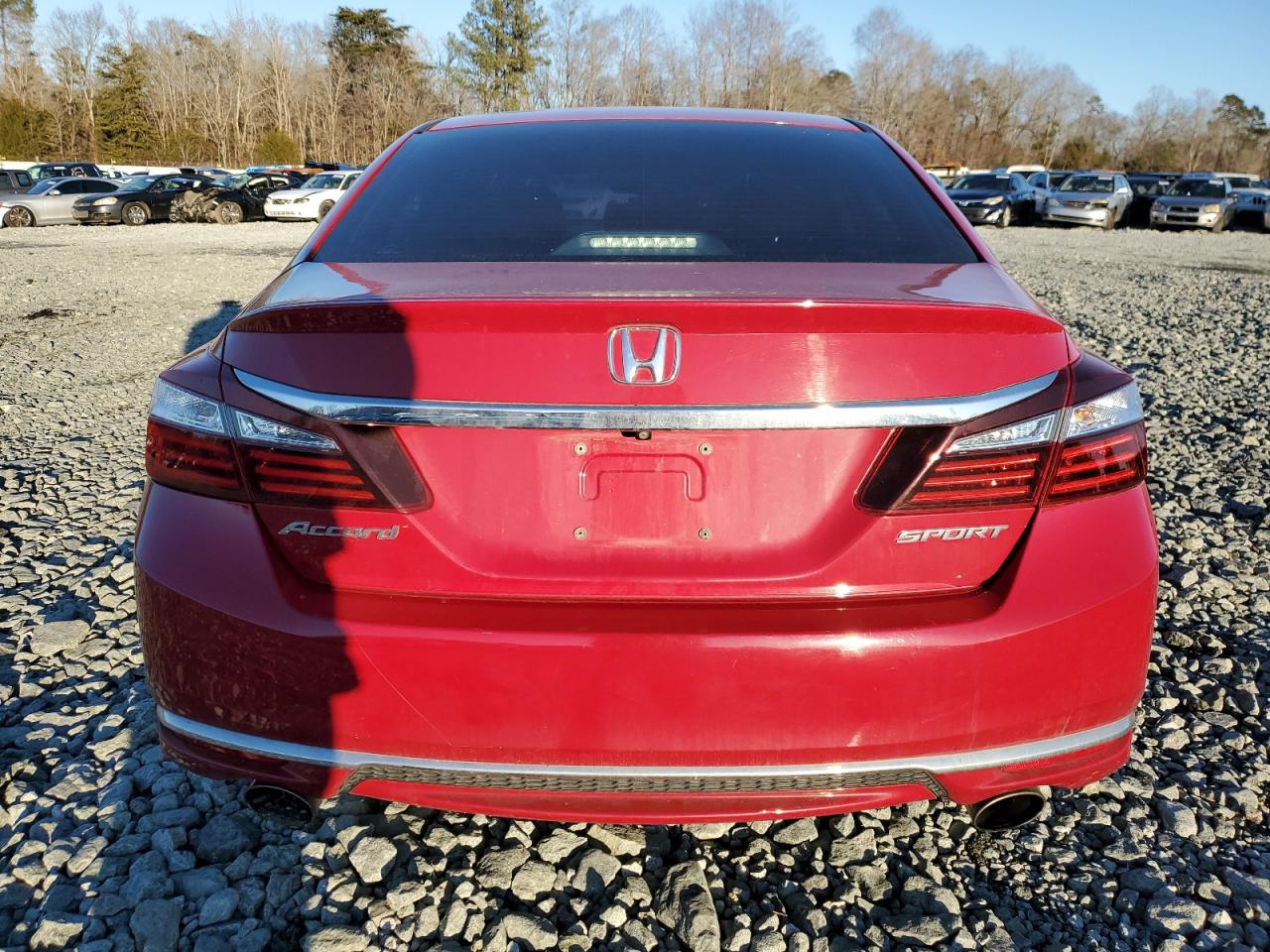2016 Honda Accord VIN 1HGCR2F55GA193298 Copart auction photo, front end damage thumbnail 6
