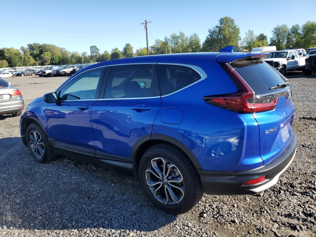 2020 Honda CR-V VIN 7FARW2H82LE012060 Copart auction photo, all over / undercarriage damage thumbnail 2