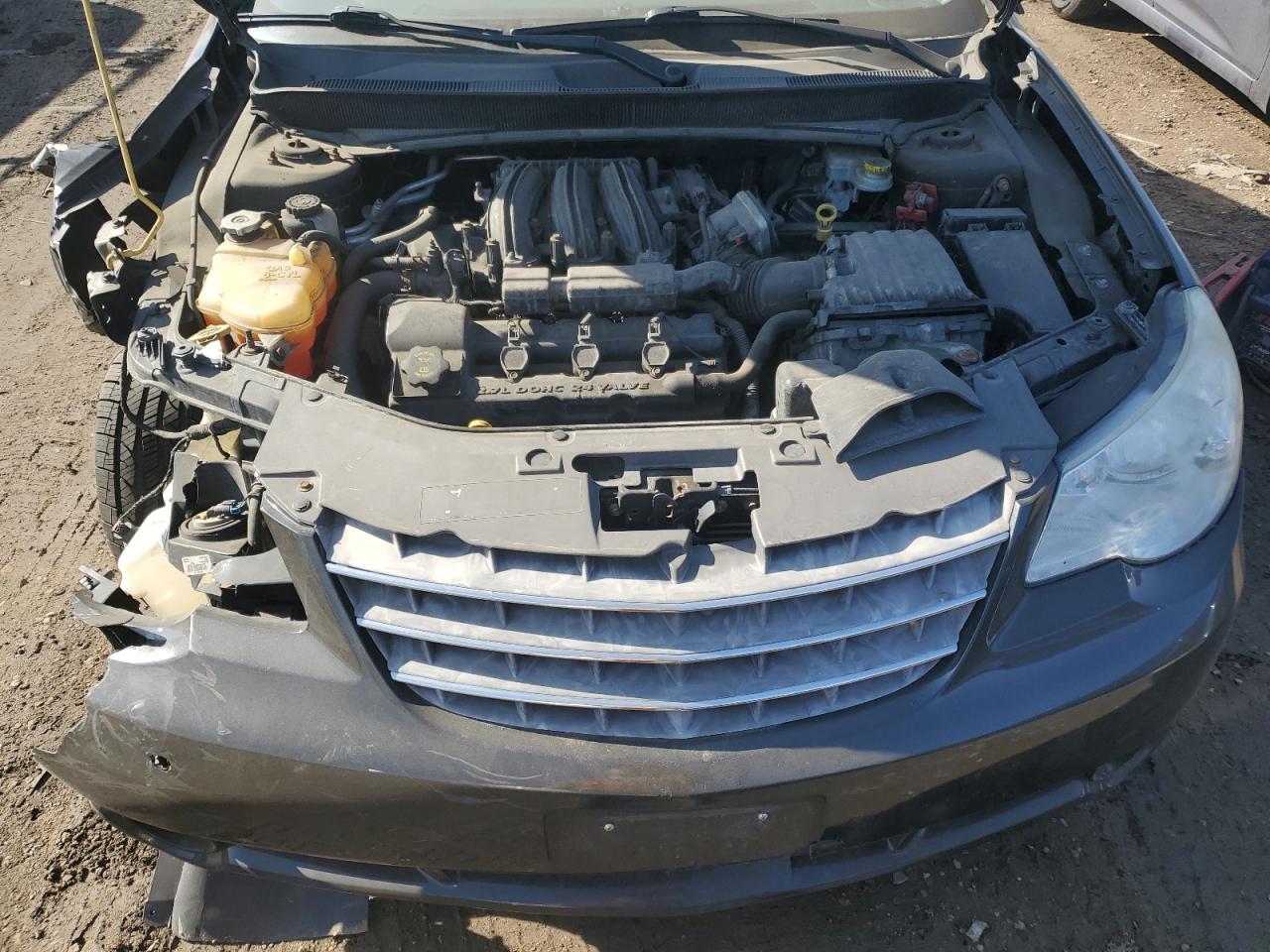 2008 Chrysler Sebring VIN 1C3LC55R78N237628 Copart auction photo, front end / side damage thumbnail 11