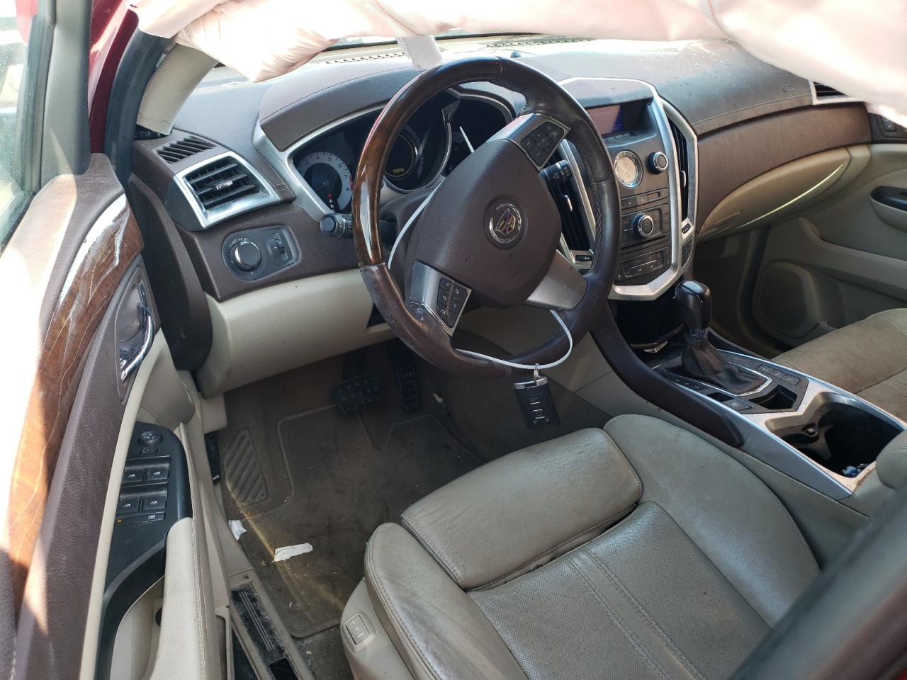 2012 Cadillac SRX VIN 3GYFNAE38CS553507 Copart auction photo, front end / hail damage thumbnail 8