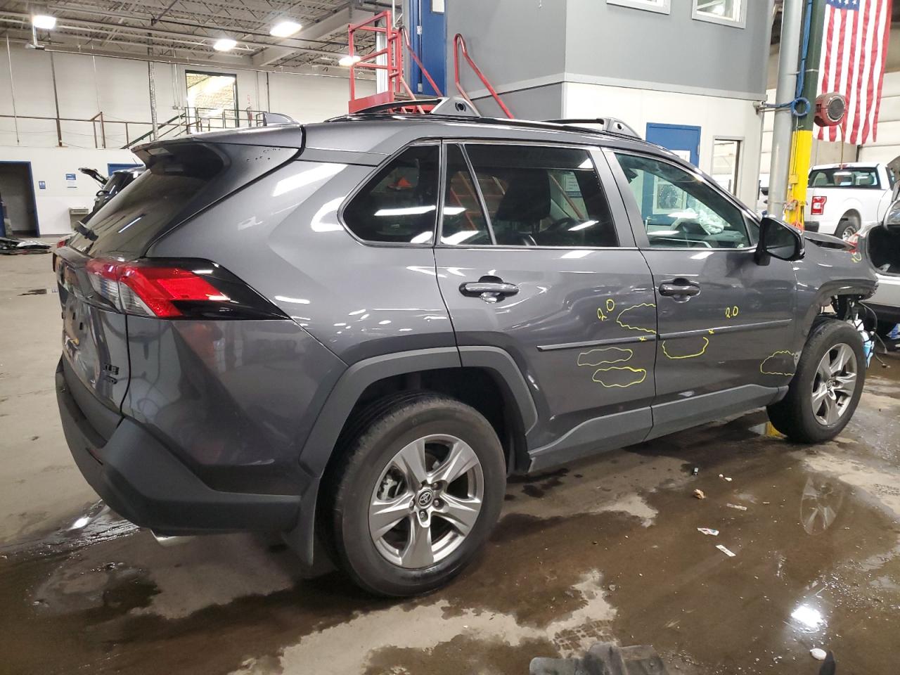 2024 Toyota RAV 4 VIN 2T3P1RFV7RW430314 Copart auction photo, all over damage thumbnail 3