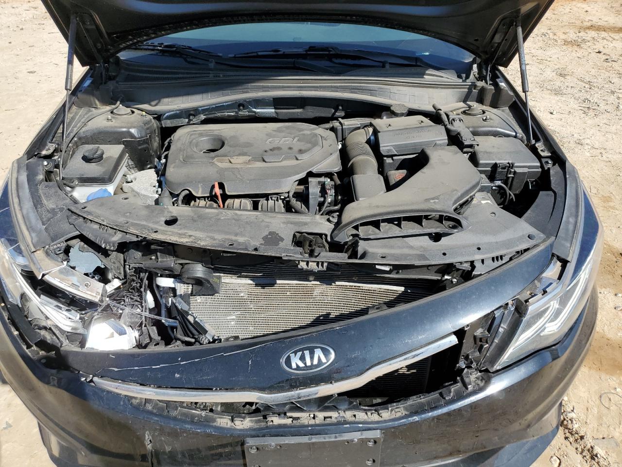 2020 KIA Optima VIN 5XXGT4L30LG417057 Copart auction photo, front end damage thumbnail 12