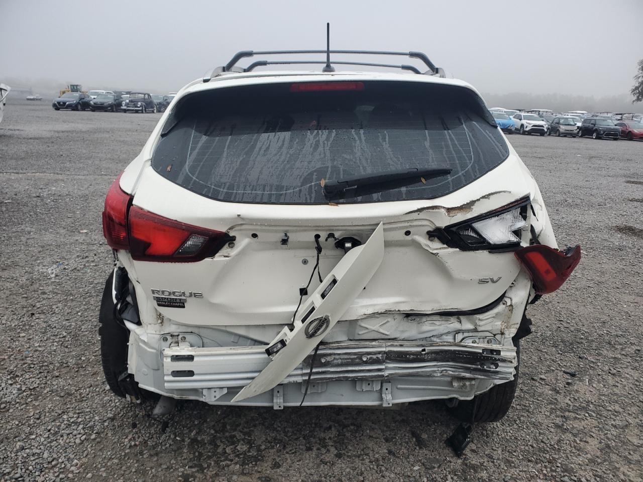 2019 Nissan Rogue VIN JN1BJ1CP5KW243634 Copart auction photo, rear end / side damage thumbnail 6