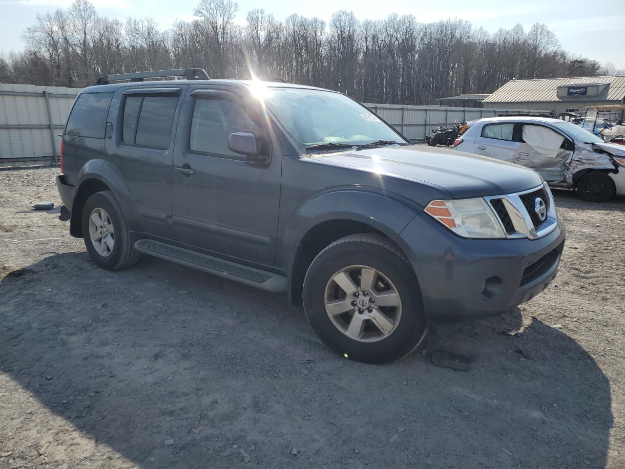 2012 Nissan Pathfinder VIN 5N1AR1NB4CC633335 Copart auction photo, rear end / minor dent/scratches damage thumbnail 4