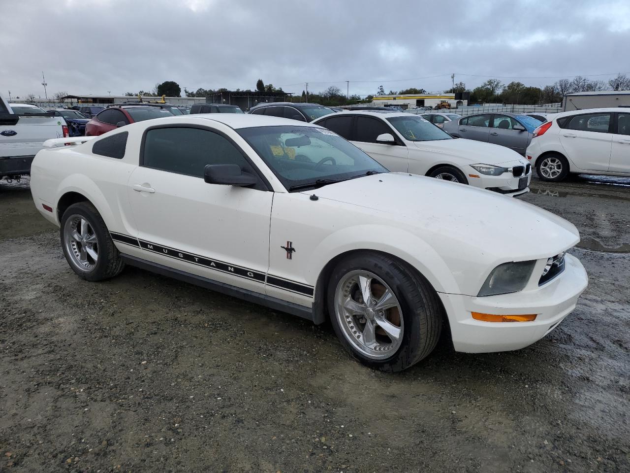 2006 Ford Mustang VIN 1ZVHT80N165212421 Copart auction photo, minor dent/scratches damage thumbnail 4