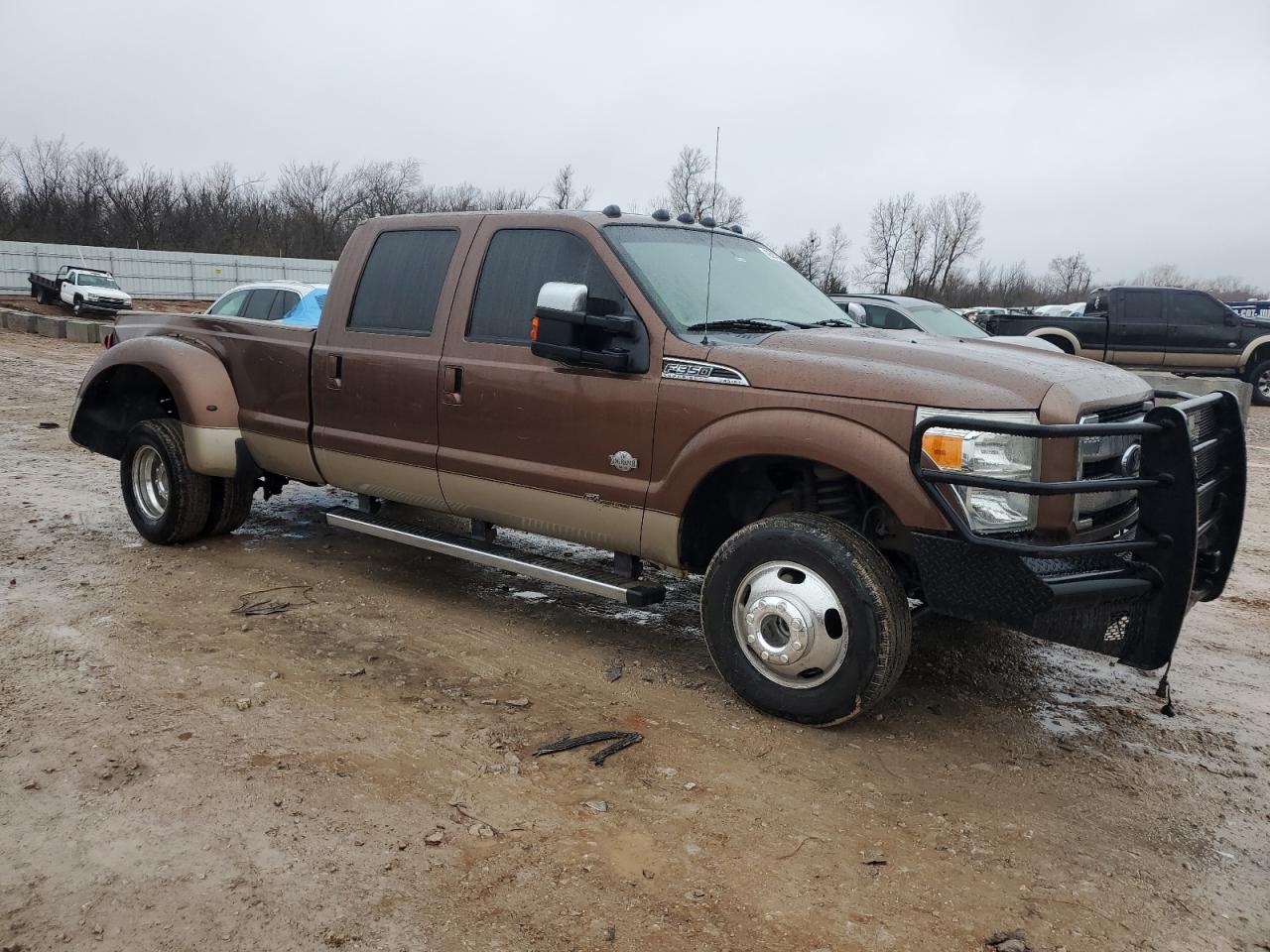 2012 Ford F350 VIN 1FT8W3DT8CEA79884 Copart auction photo, rear end / minor dent/scratches damage thumbnail 4
