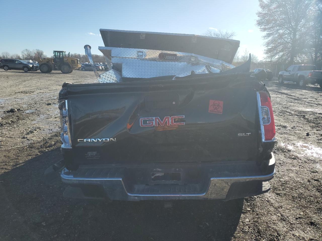 2016 GMC Canyon VIN 1GTG6DE3XG1166201 Copart auction photo, rollover / minor dent/scratches damage thumbnail 6