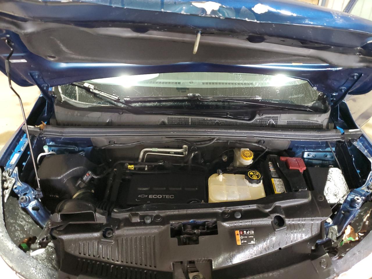2020 Chevrolet Trax VIN 3GNCJPSBXLL313041 Copart auction photo, front end / side damage thumbnail 11
