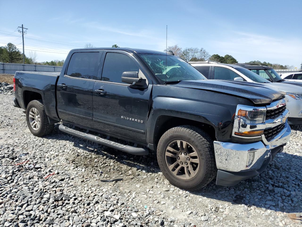 2017 Chevrolet Silverado VIN 3GCPCREC6HG182775 Copart auction photo, front end damage thumbnail 4