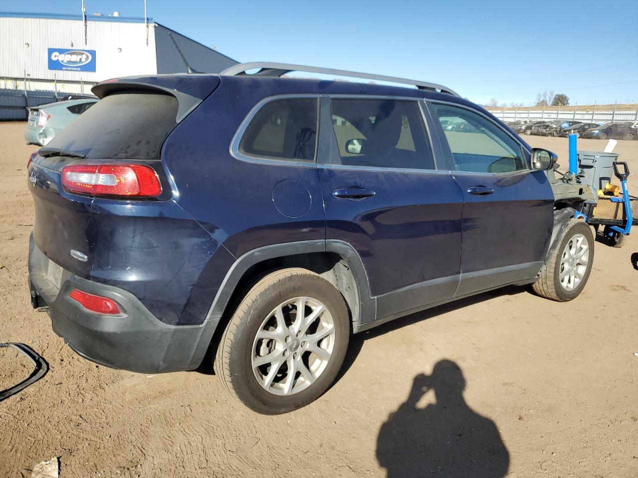 2014 Jeep Grand Cherokee VIN 1C4PJLCB6EW201111 Copart auction photo, front end damage thumbnail 3