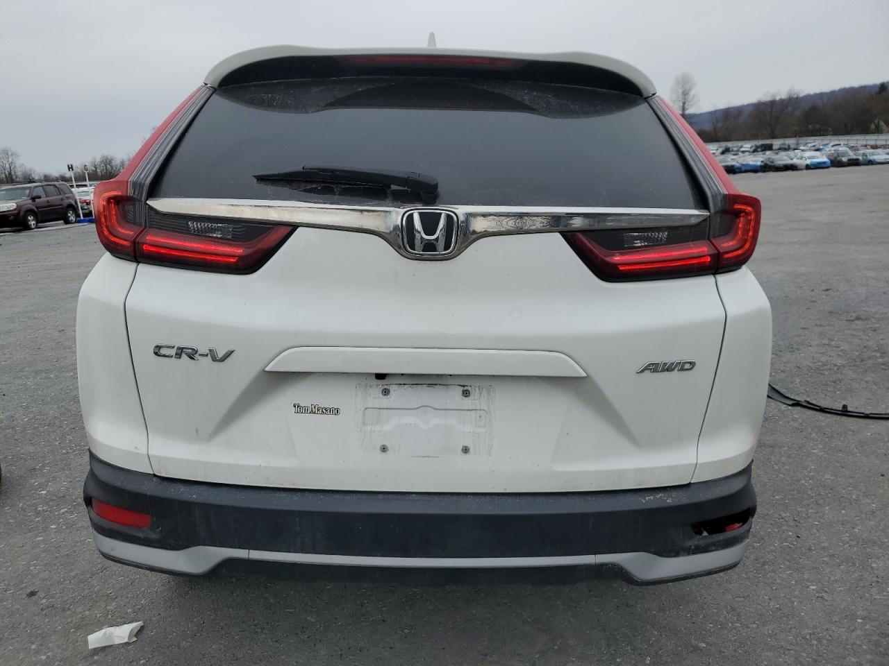 2021 Honda CR-V VIN 2HKRW2H85MH677985 Copart auction photo, front end / undercarriage damage thumbnail 6