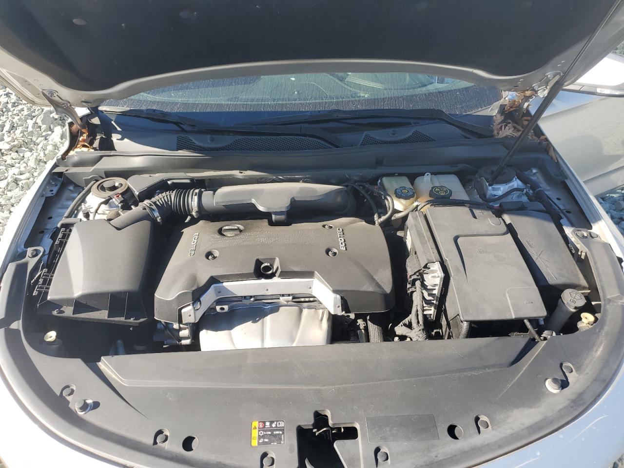 2016 Chevrolet Impala VIN 2G1105SA0G9161545 Copart auction photo, front end / side damage thumbnail 11