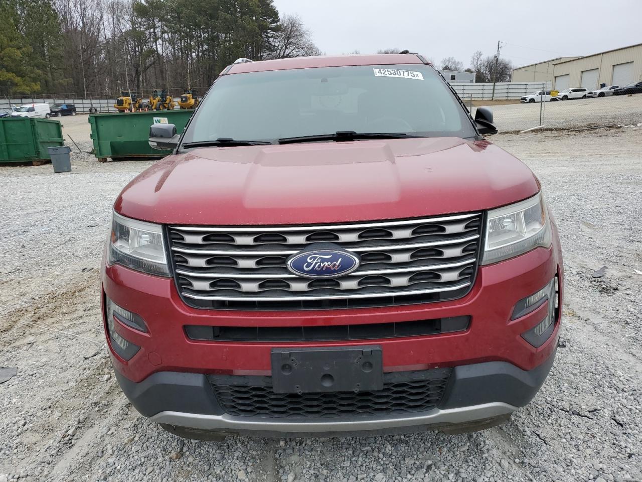 2016 Ford Explorer VIN 1FM5K8D87GGA17390 Copart auction photo, all over damage thumbnail 5