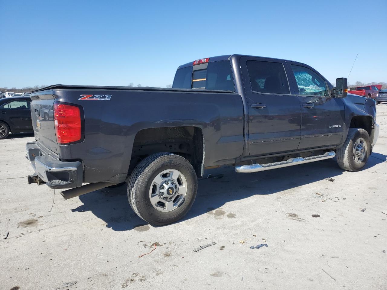 2016 Chevrolet Silverado VIN 1GC1KVEG5GF239181 Copart auction photo, top/roof / front end damage thumbnail 3