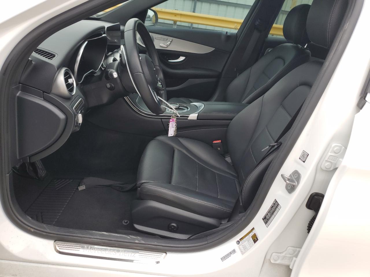 2021 Mercedes-Benz C-klasse VIN W1KWF8DBXMR647273 Copart auction photo, front end damage thumbnail 7