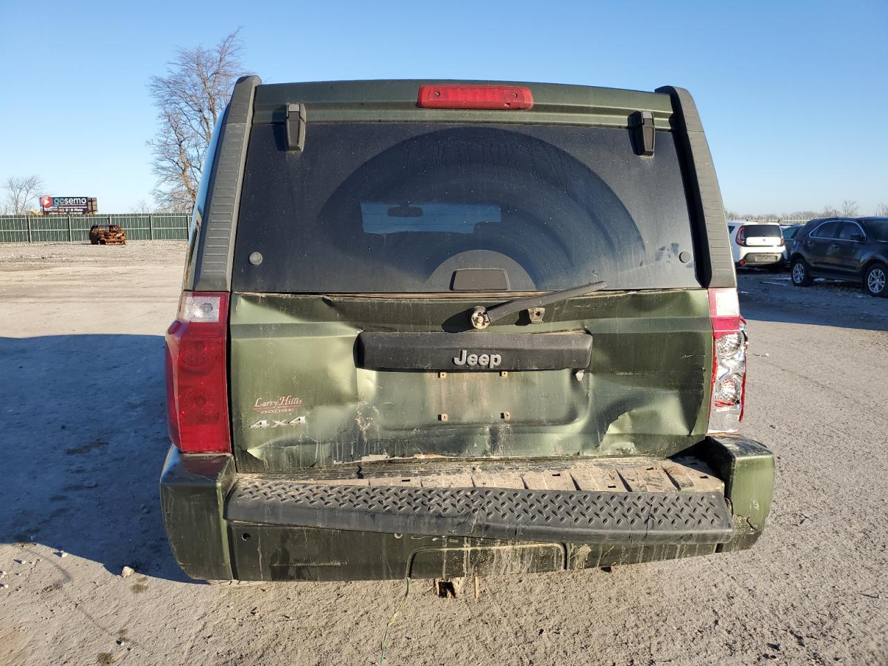 2008 Jeep Commander VIN 1J8HG48K58C220670 Copart auction photo, rear end / front end damage thumbnail 6