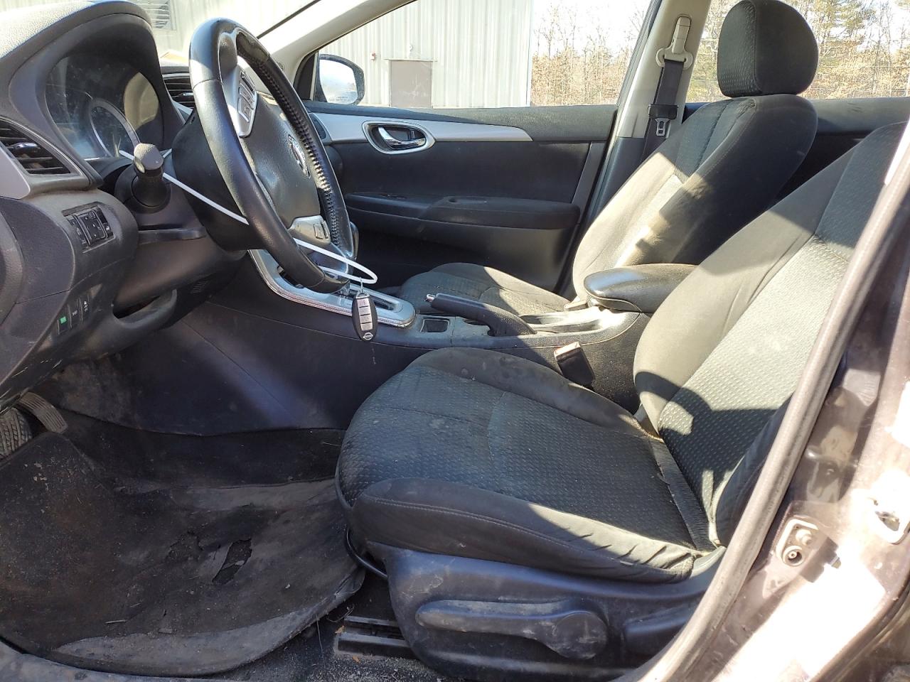2014 Nissan Sentra VIN 3N1AB7AP0EL627734 Copart auction photo, front end / minor dent/scratches damage thumbnail 7