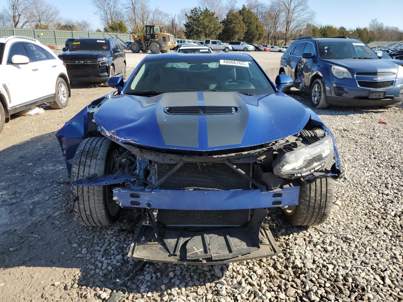 2021 Chevrolet Camaro VIN 1G1FE1R75M0137452 Copart auction photo, front end / minor dent/scratches damage thumbnail 5