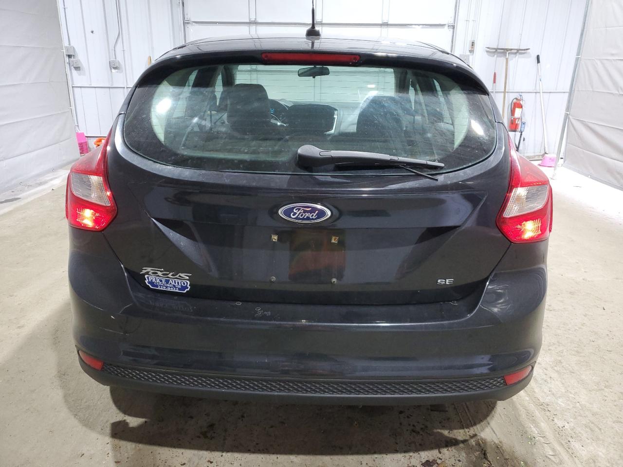 2012 Ford Focus VIN 1FAHP3K22CL437022 Copart auction photo, side / front end damage thumbnail 6
