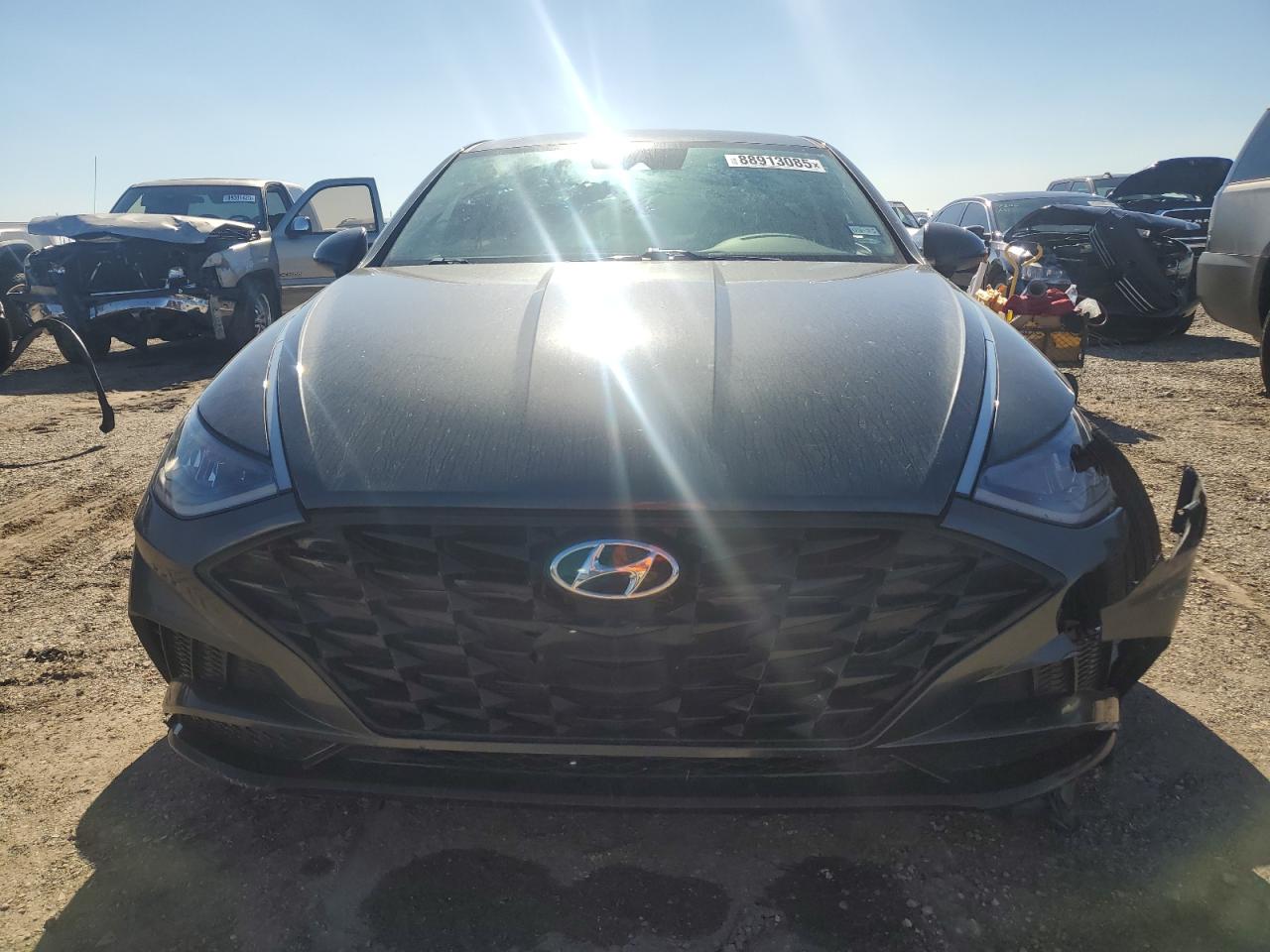 2020 Hyundai Sonata VIN 5NPEL4JA0LH025211 Copart auction photo, front end damage thumbnail 5