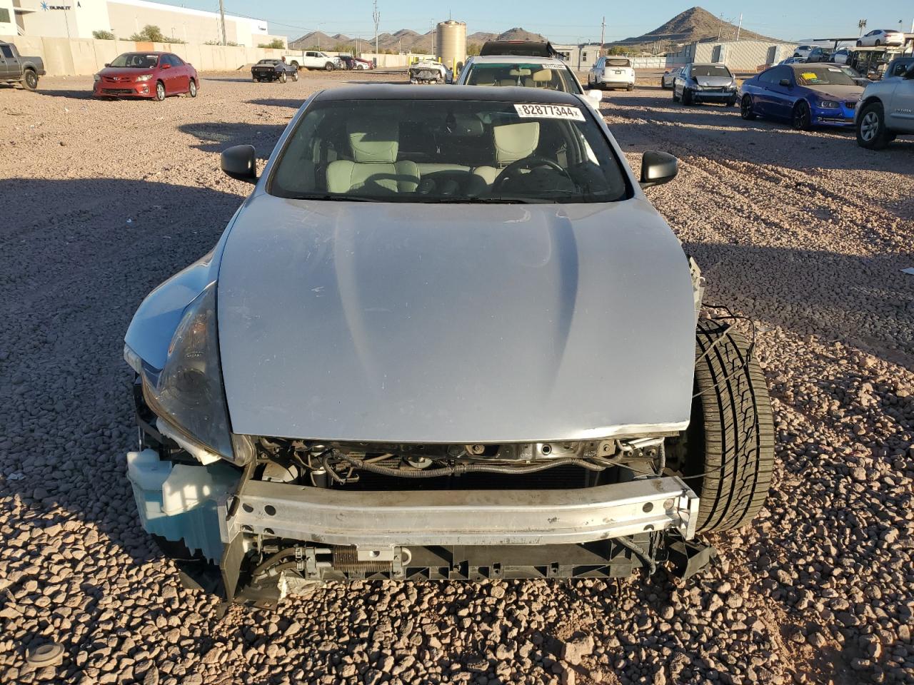 2015 Nissan 370Z VIN JN1AZ4EH7FM441418 Copart auction photo, front end damage thumbnail 5