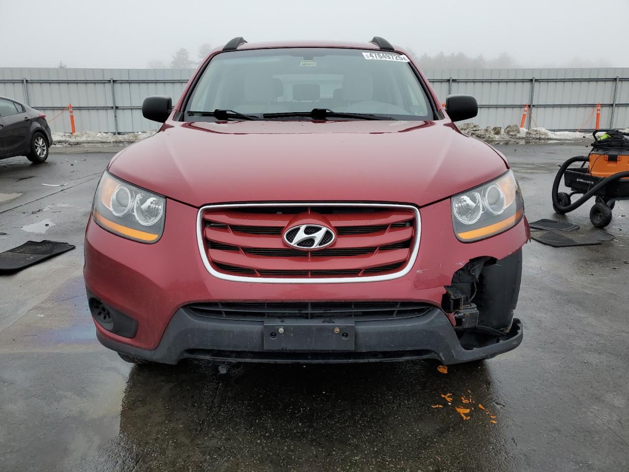 2010 Hyundai Santa Fe VIN 5NMSGDAB8AH351039 Copart auction photo, front end damage thumbnail 5