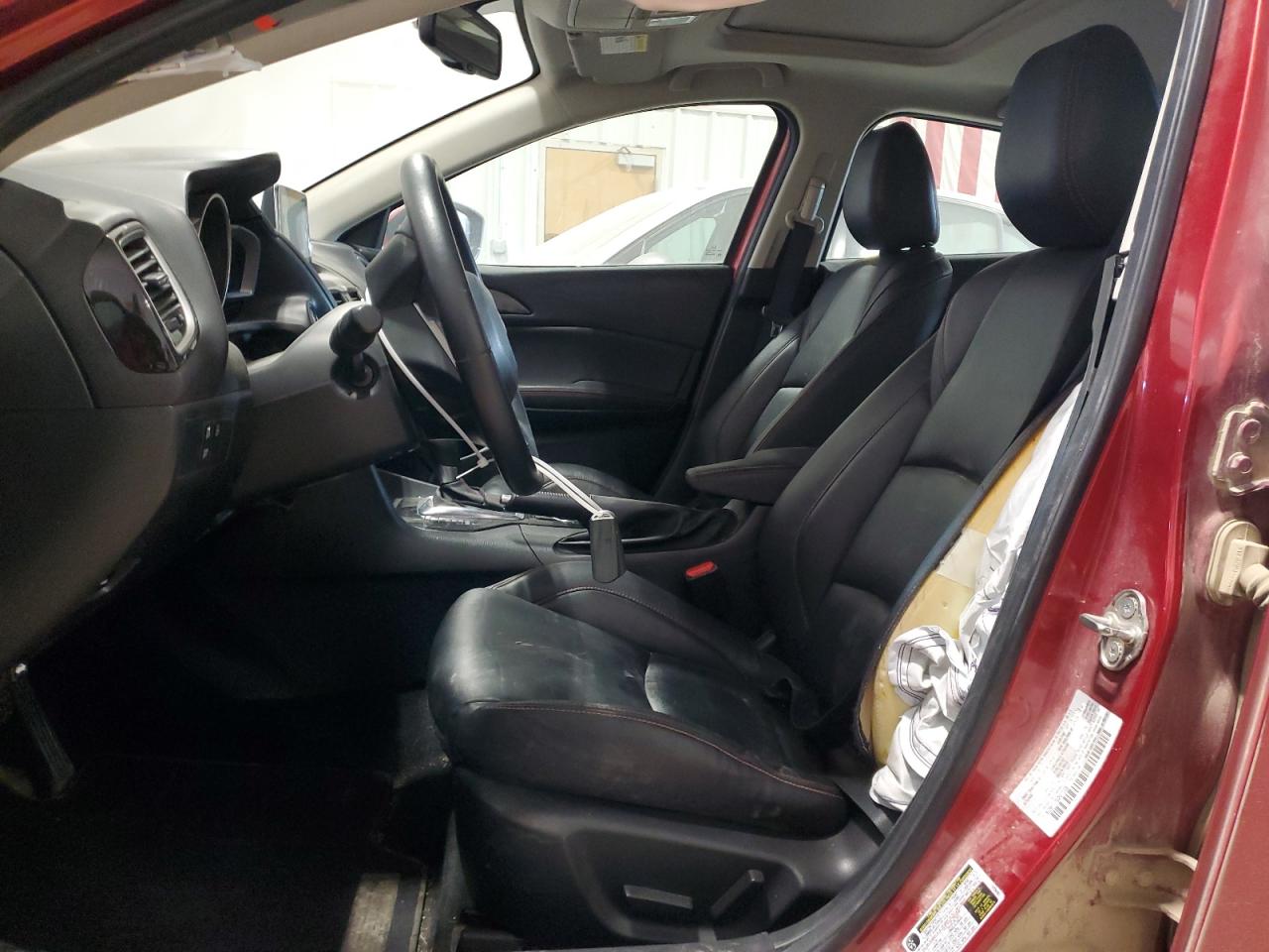 2016 Mazda 3 VIN 3MZBM1X75GM270335 Copart auction photo, rear end / side damage thumbnail 7