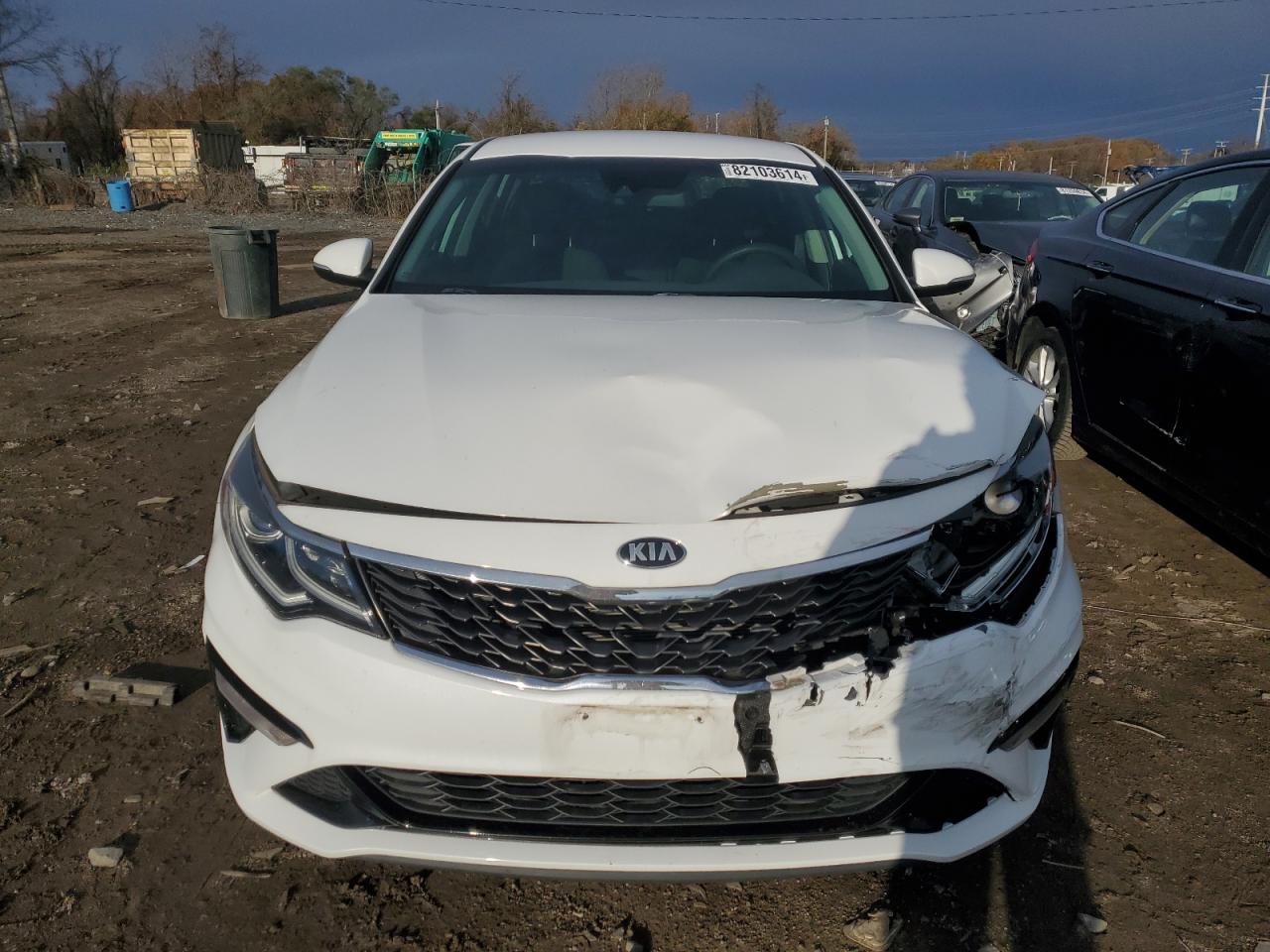 2020 KIA Optima VIN 5XXGT4L39LG384642 Copart auction photo, front end damage thumbnail 5