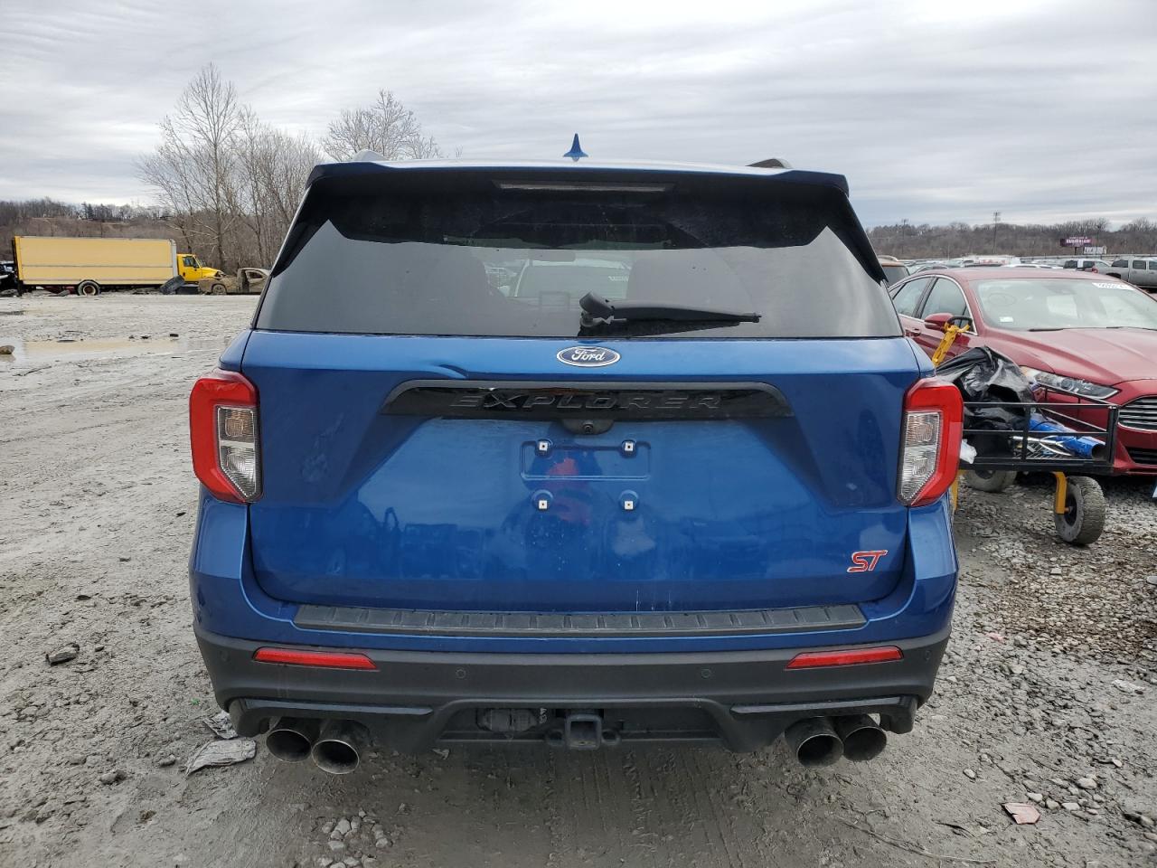 2020 Ford Explorer VIN 1FM5K8GC4LGA38546 Copart auction photo, front end damage thumbnail 6